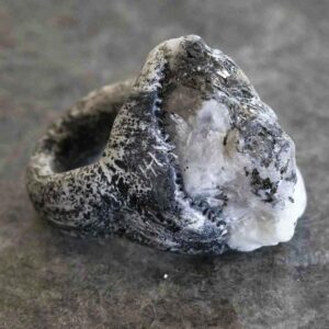 Ring with Moonstone #3. Size 7.